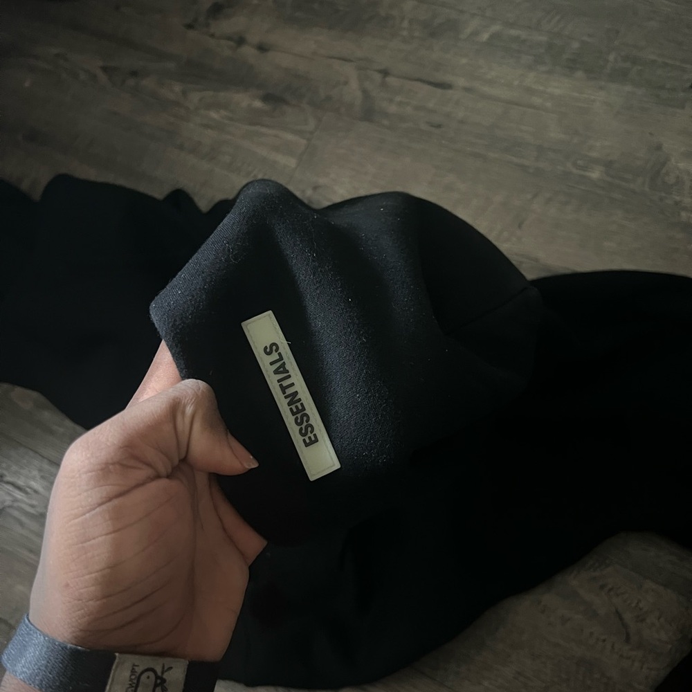 Essentials Jet Black Pullover - image 3